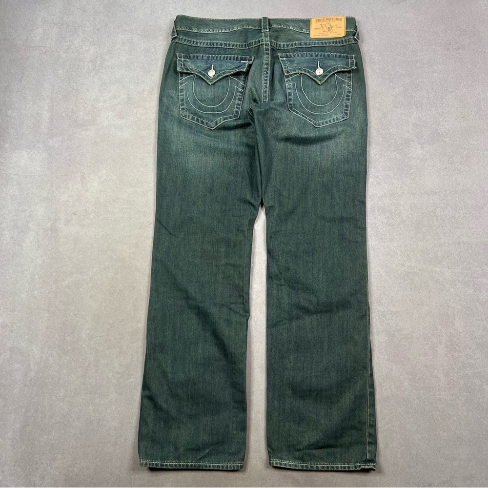 True Religion Flap Pocket Bootcut Jeans 38x36